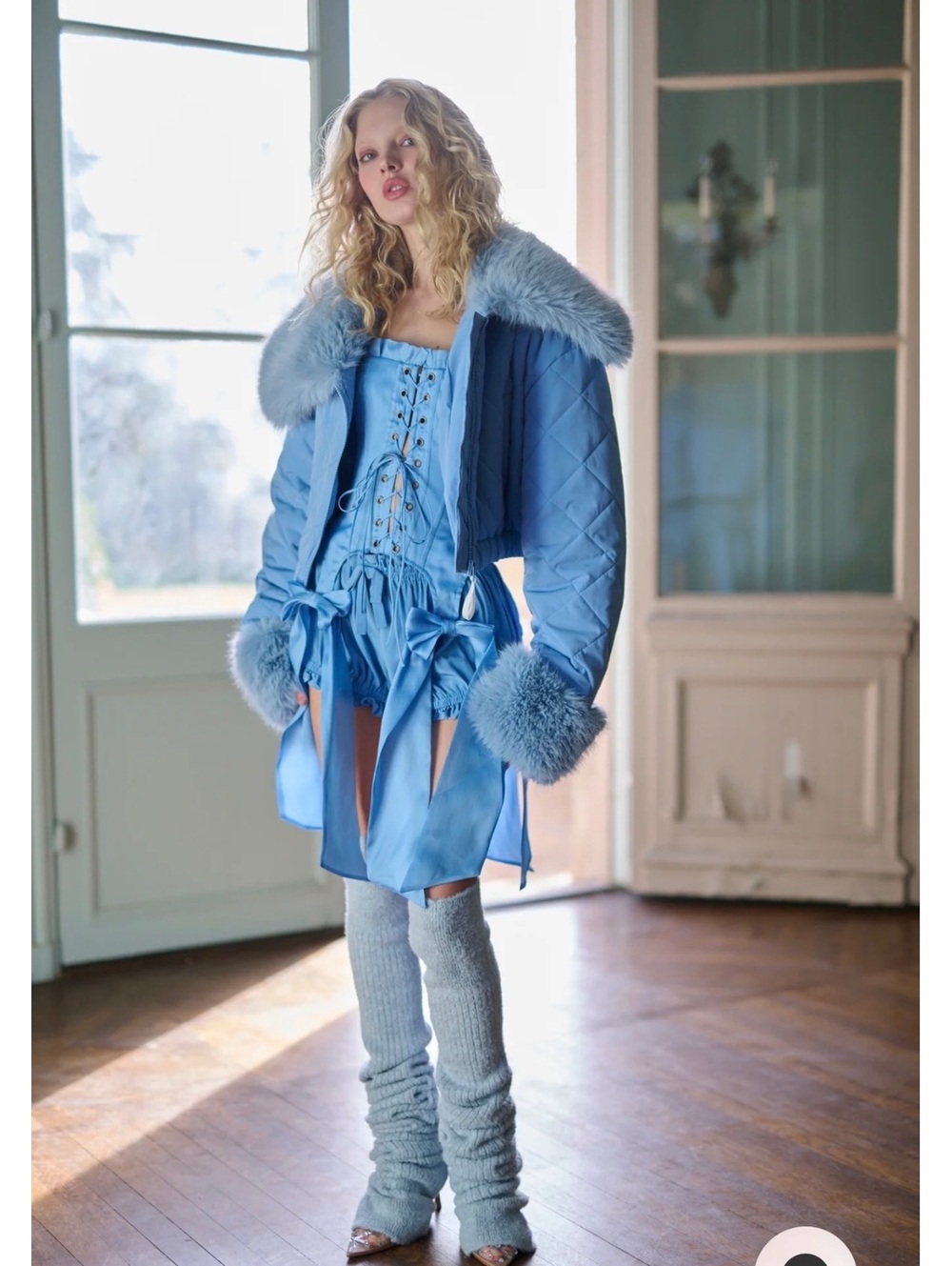 The Robin's Egg Earhart Puffer XXL NWT by Selkie